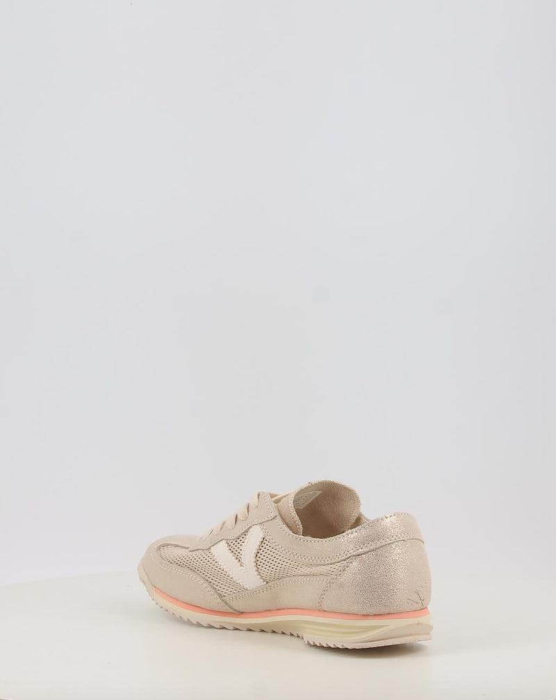 Sneakers VICTORIA SATURNO REJILLA & SERRAJE METAL 1158107 platino