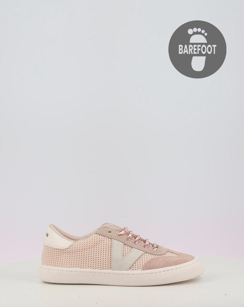 Sneakers VICTORIA OLMO BAREFOOT REJILLA & SERRAJE 1186106 beige