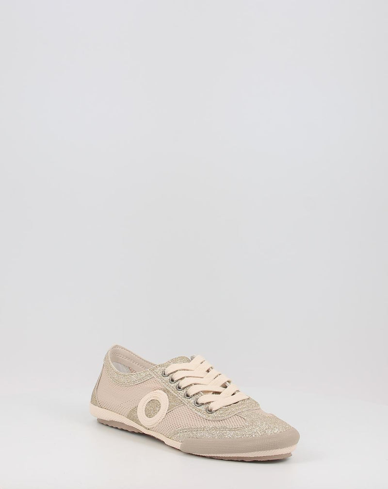 Zapatillas ARO JOANETA 3133 GLITTER platino