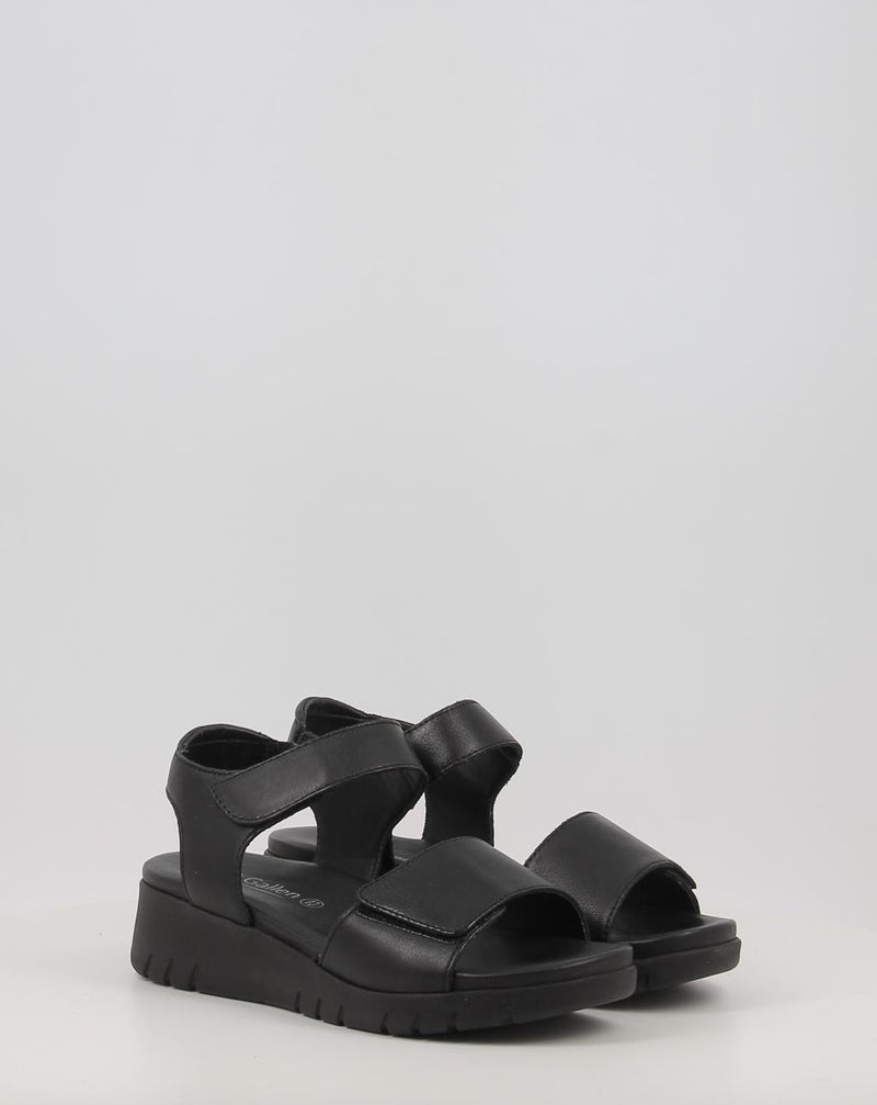 Sandalias ST. GALLEN KRISTAL negro