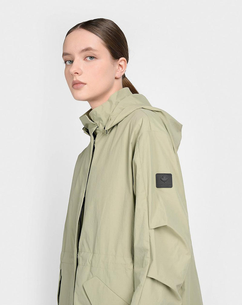 Giacche CANADIAN IRIS W HOODGS226113 verde