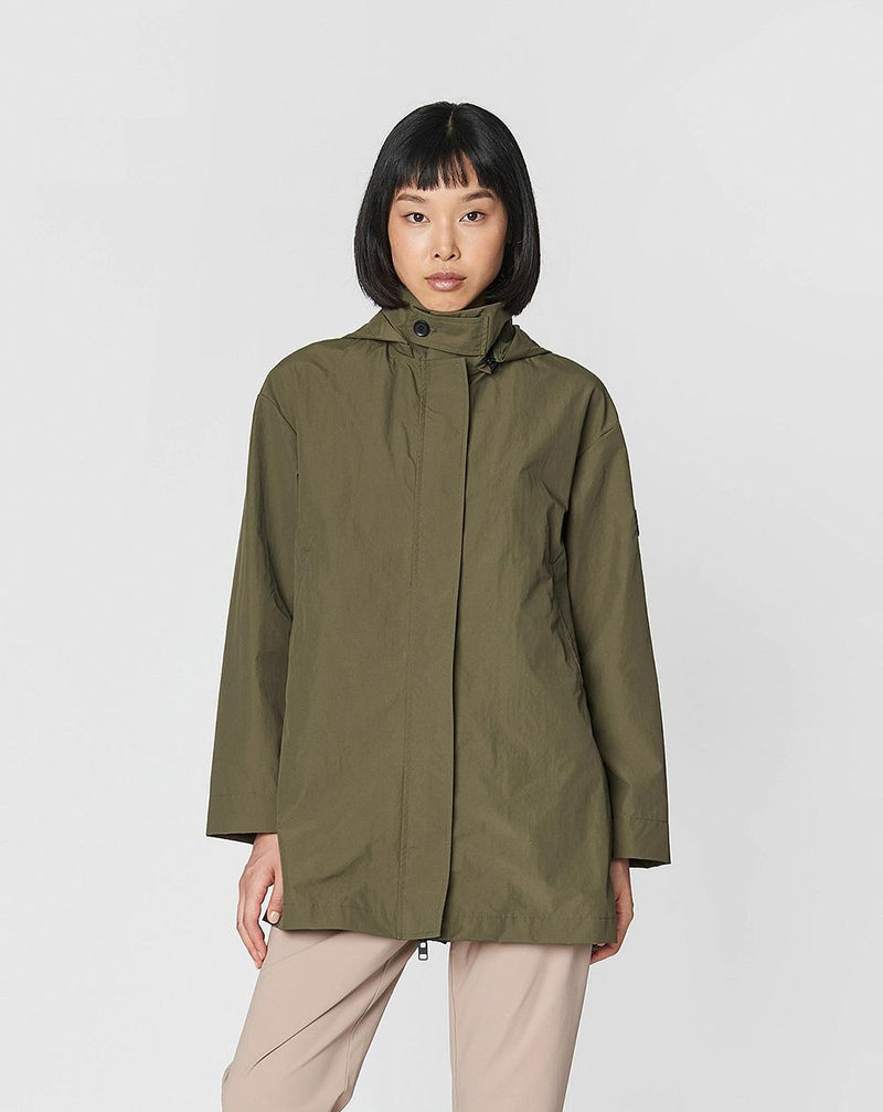 Giacche CANADIAN NICOLE W LONG/HOOD GS226109 verde