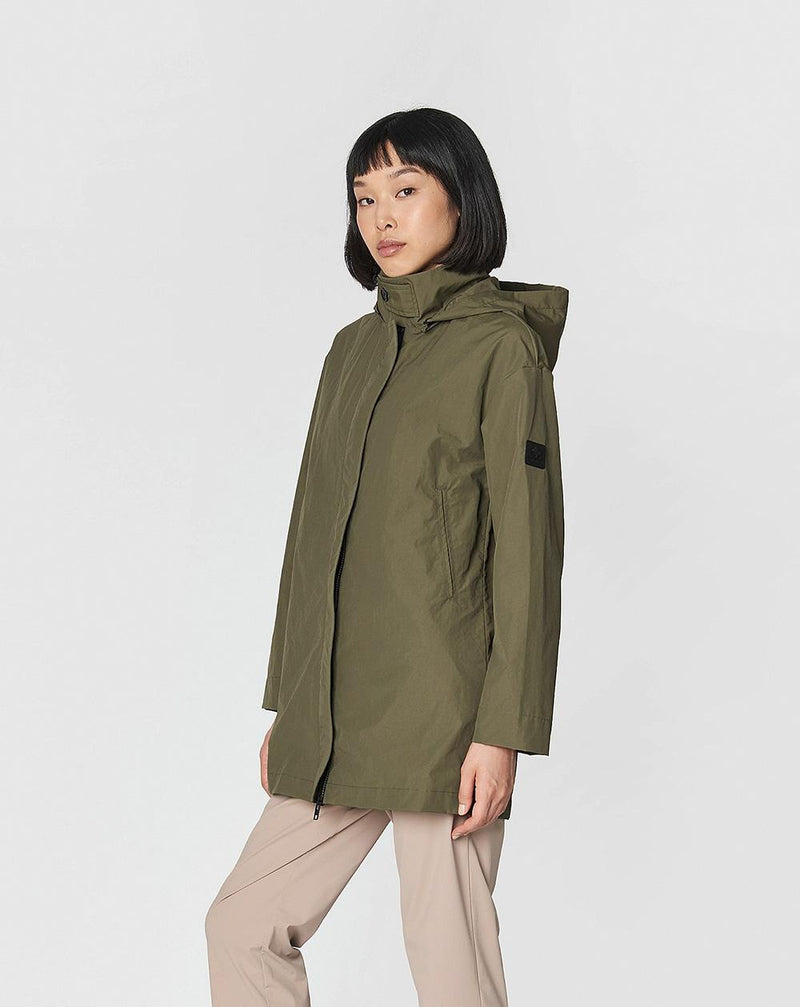 Giacche CANADIAN NICOLE W LONG/HOOD GS226109 verde