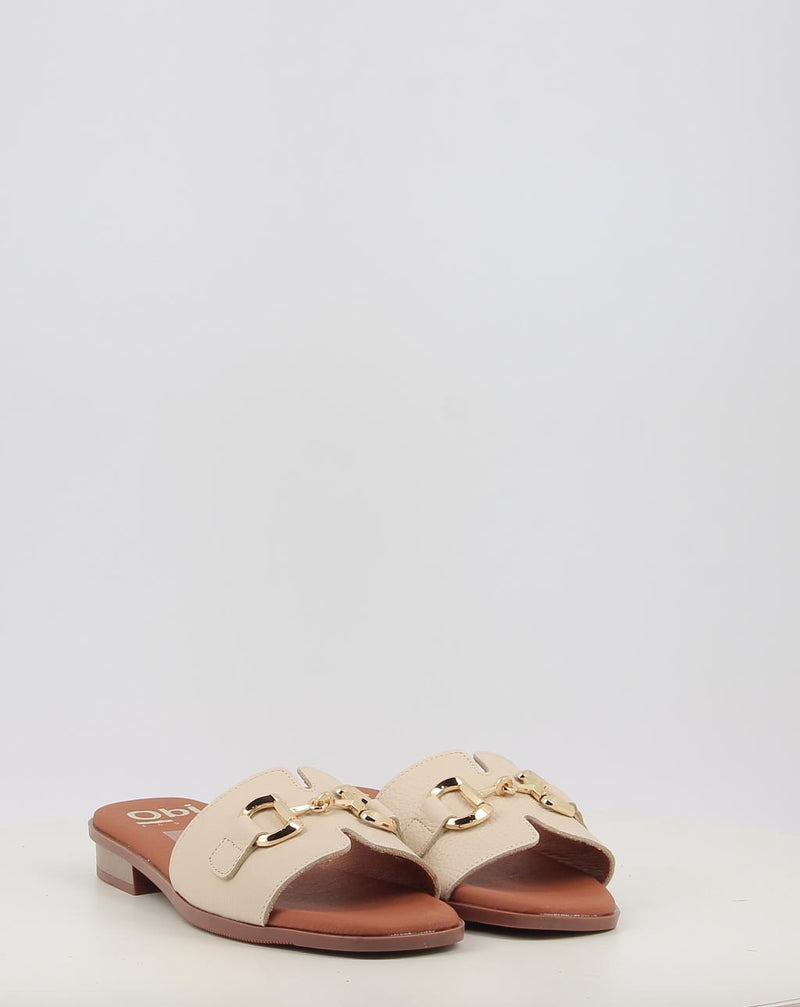 Sandali OBI SHOES 5872 crema