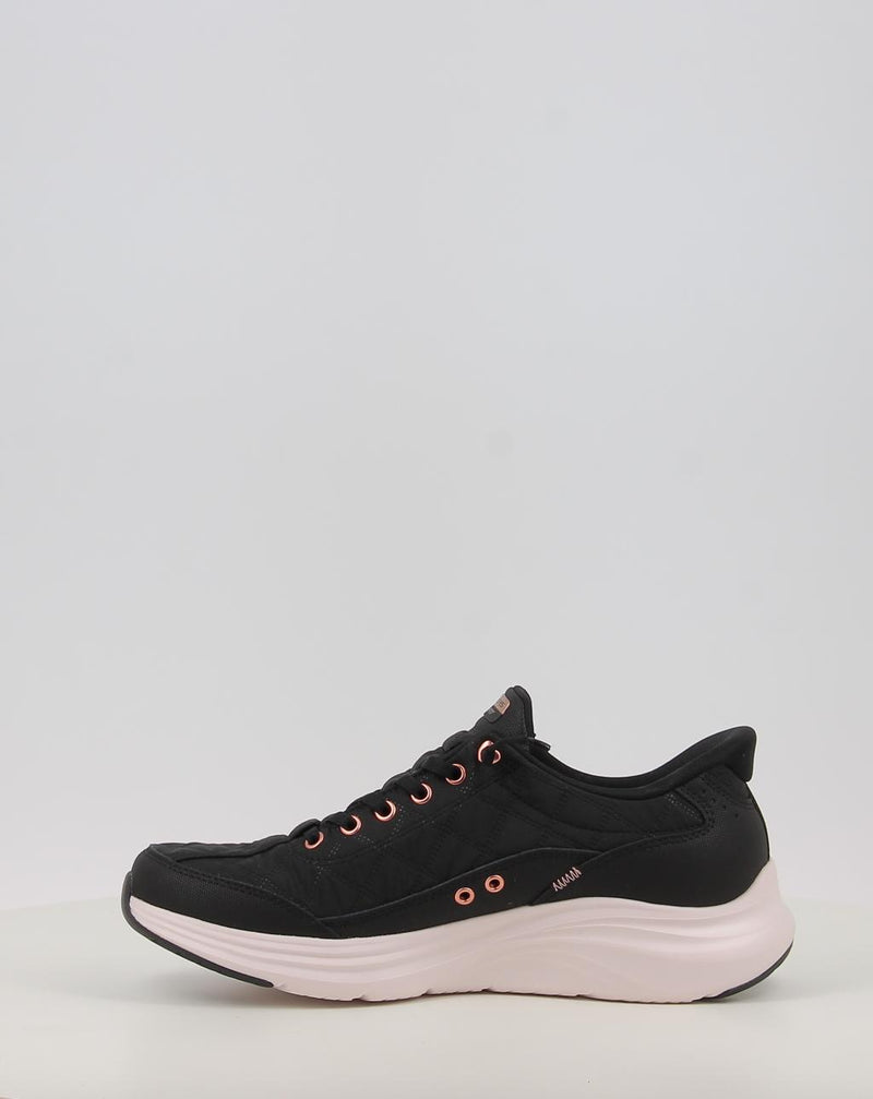 Sneaker SKECHERS SKECHERS SLIP-INS: CONTOUR FOAM -GOLDEN HOUR nero