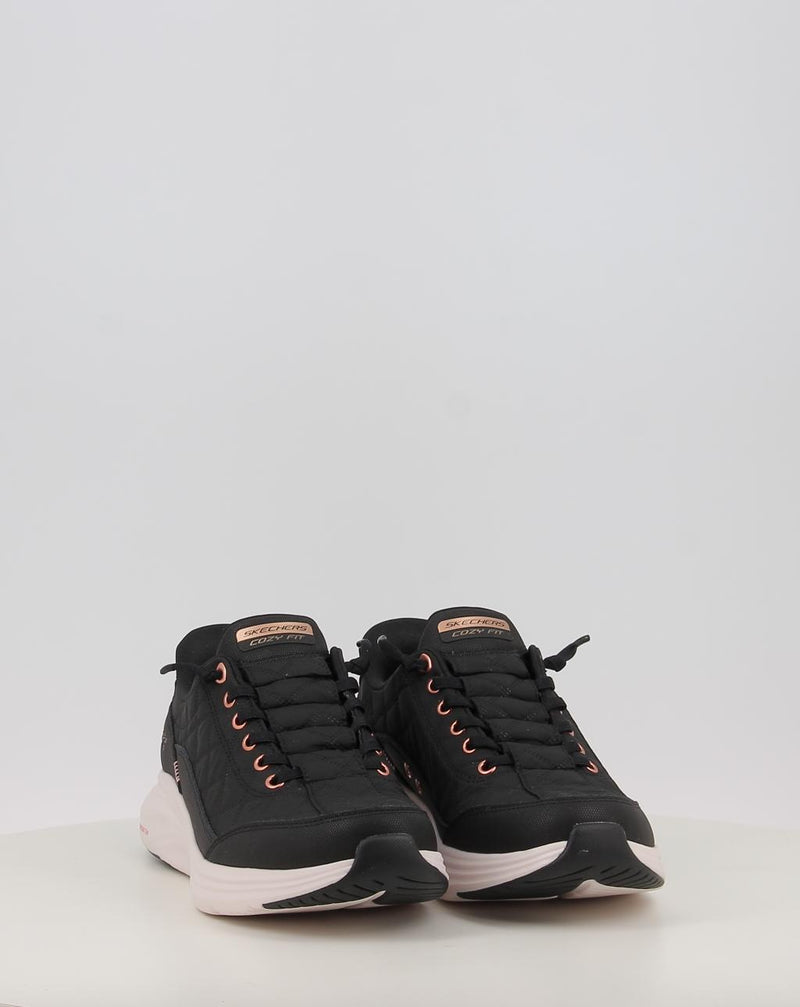 Sneaker SKECHERS SKECHERS SLIP-INS: CONTOUR FOAM -GOLDEN HOUR nero