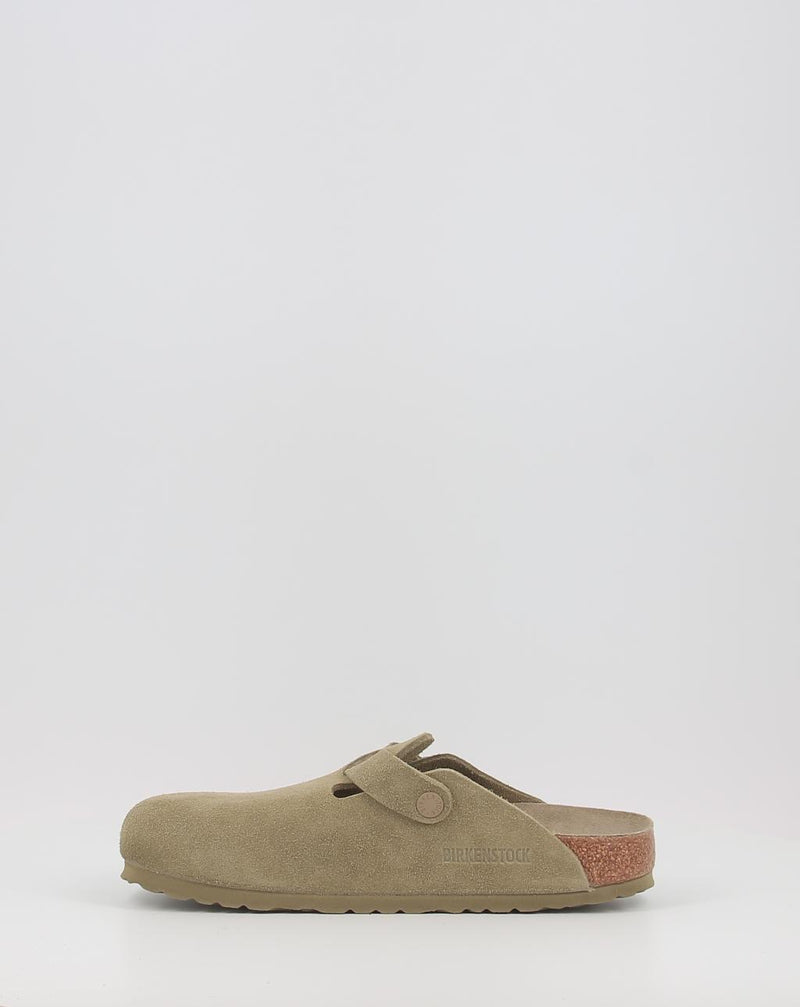 Zoccoli BIRKENSTOCK BOSTON LEVE Faded Khaki kaki