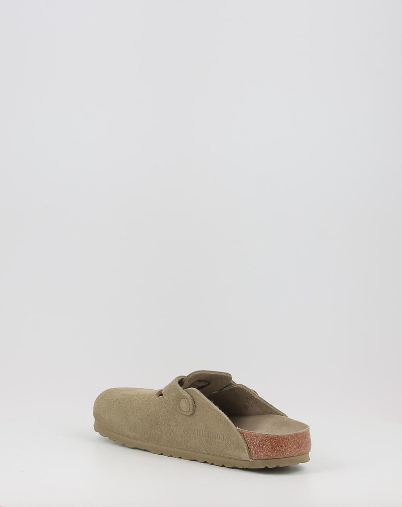Zoccoli BIRKENSTOCK BOSTON LEVE Faded Khaki kaki