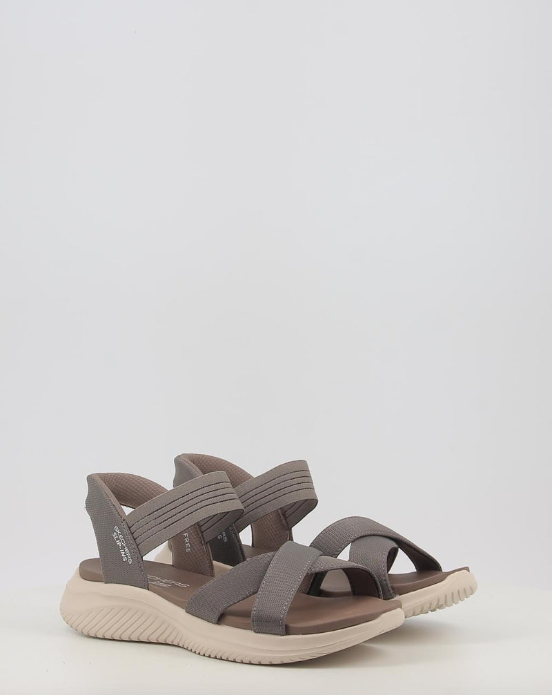 Sandali SKECHERS SLIP-INS: ULTRA FLEX 3.0 - NEVER 119975 marrone