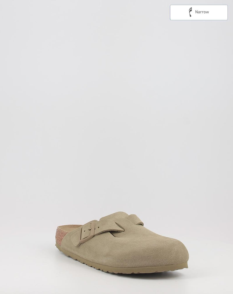 Zoccoli BIRKENSTOCK BOSTON LEVE Faded Khaki kaki