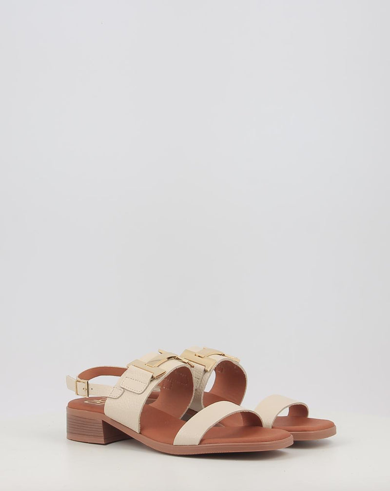 Sandali OBI SHOES 5606 crema