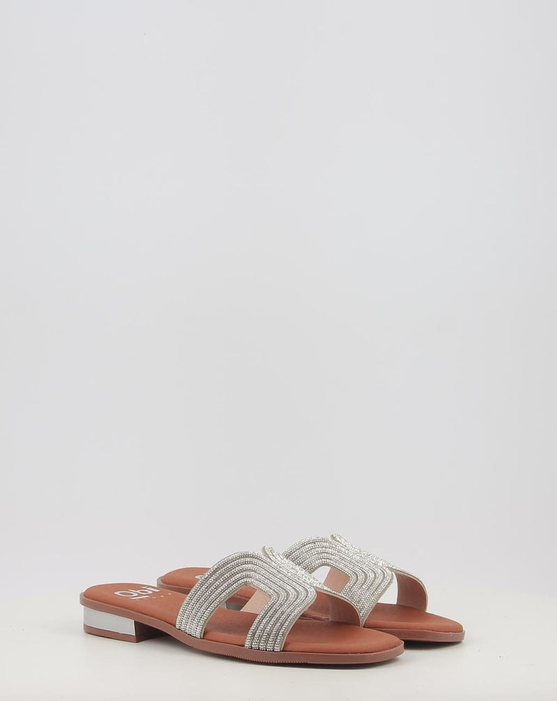 Sandali OBI SHOES 5590 argento
