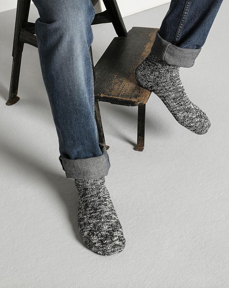 Calzini BIRKENSTOCK COTTON SLUB M nero