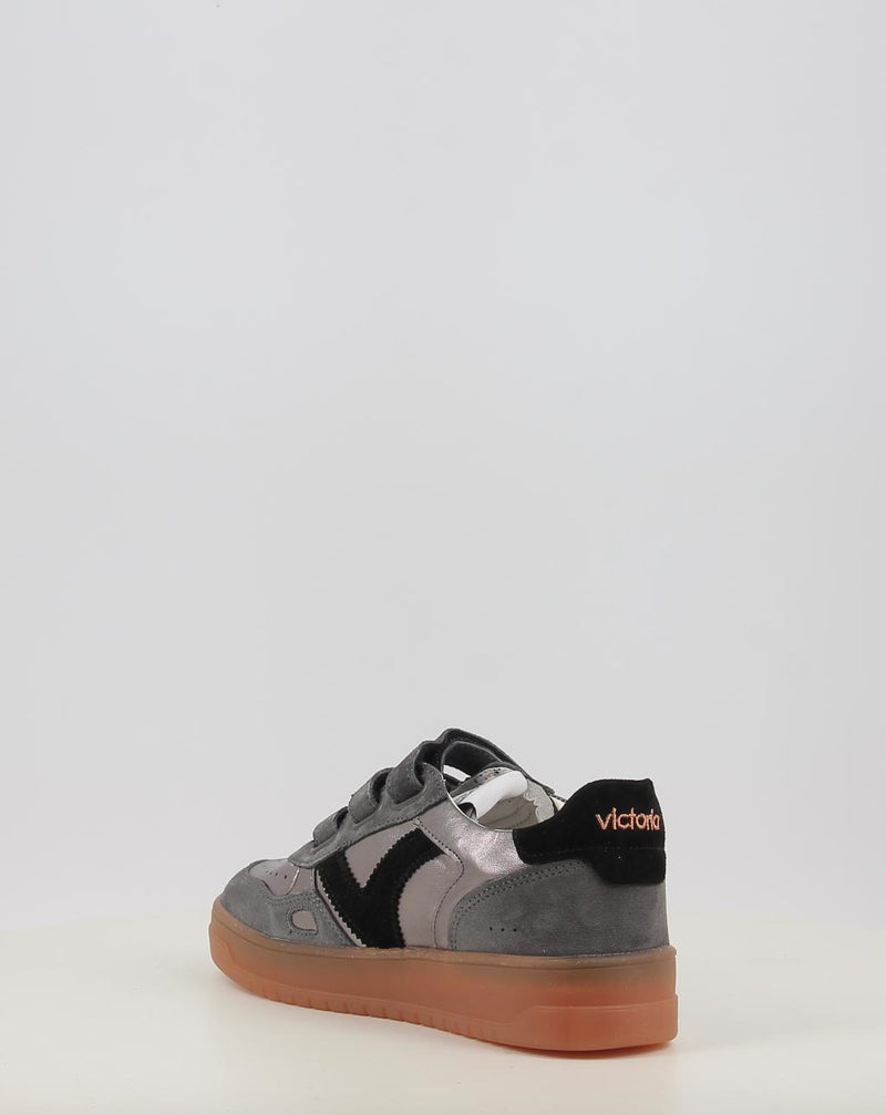 Sneakers VICTORIA SEÚL TIRAS SERRAJE & METAL 1257141 grigio
