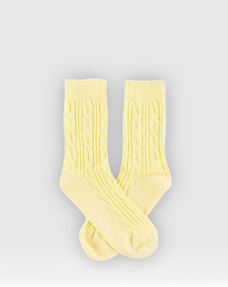 Calzini VICTORIA 9125141 giallo