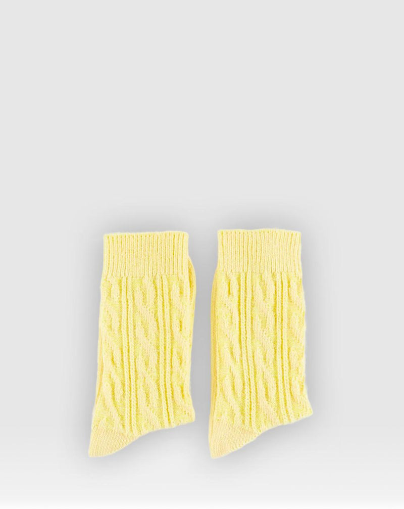 Calzini VICTORIA 9125141 giallo