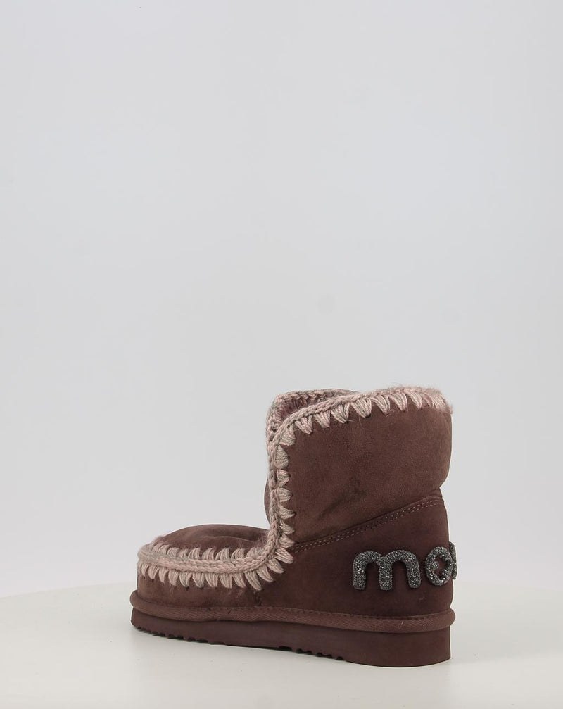 Stivali MOU ESKIMO 18 GLITTER LOGO marrone