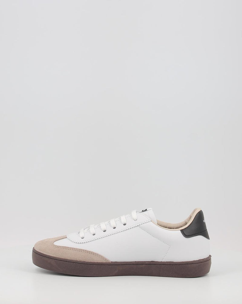 Sneakers VICTORIA BERLIN CICLISTA EFECTO PIEL & SERRAJE bianco