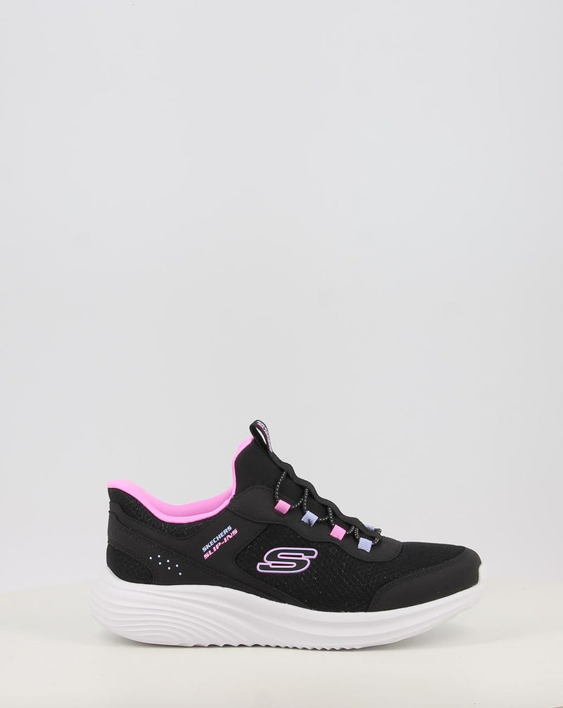 Sneakers SKECHERS SLIP-INS: BOUNDER - SIMPLE CUTE 303690L nero