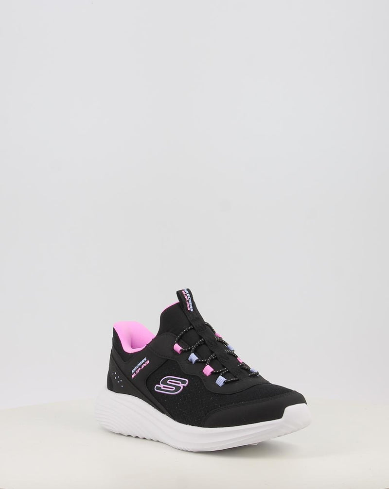 Sneakers SKECHERS SLIP-INS: BOUNDER - SIMPLE CUTE 303690L nero