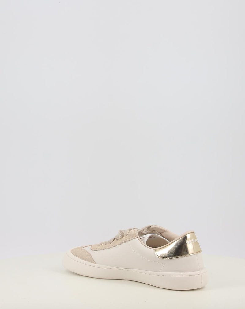 Sneaker VICTORIA OLMO BAREFOOT EFECTO PIEL & SERRAJE 1186101 bianco