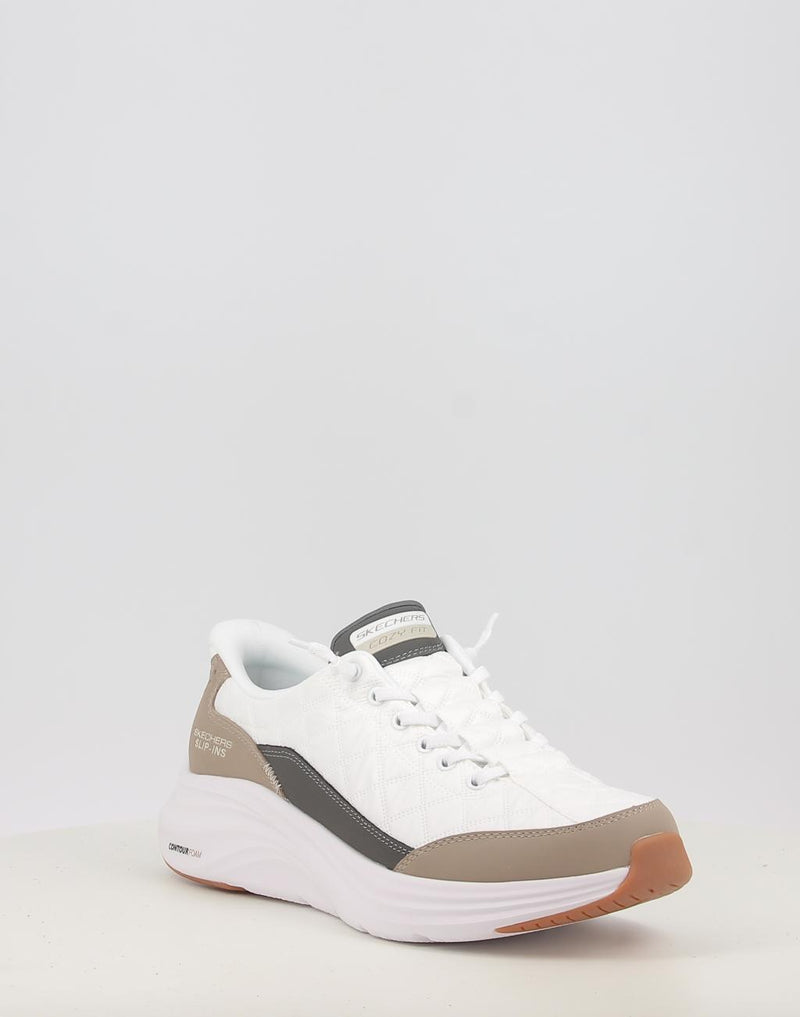 Sneaker SKECHERS SLIP-INS: CONTOUR FOAM 232619 bianco