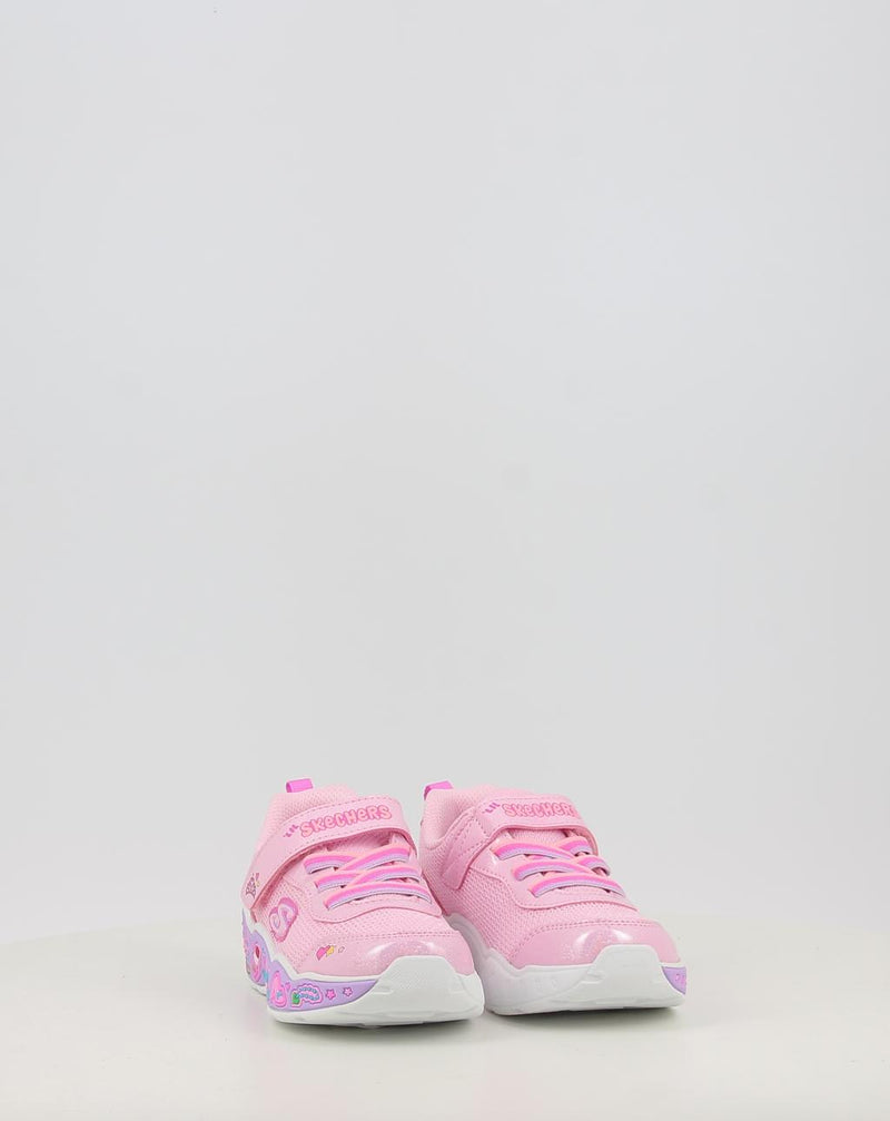 Sneakers SKECHERS PLAY SCENE - FUN SQUAD 303158N rosa