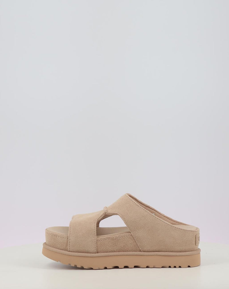 Sandali UGG GOLDENSTAR HI CUTOUT SLIDE beige