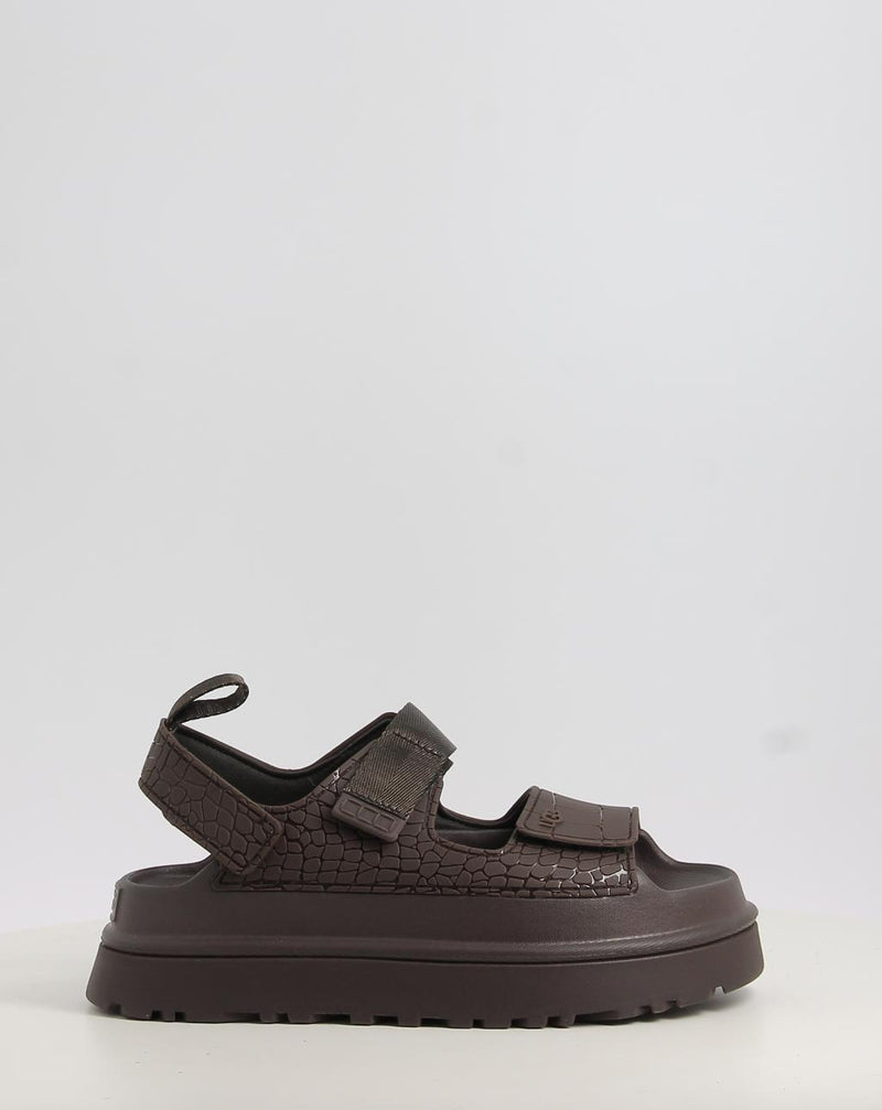 Sandali UGG GOLDENGLOW EMBOSSED marrone