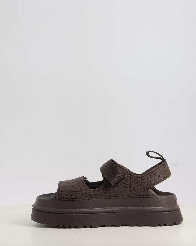 Sandali UGG GOLDENGLOW EMBOSSED marrone