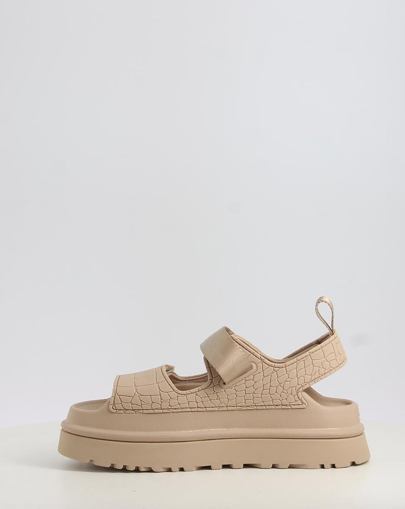 Sandali UGG GOLDENGLOW EMBOSSED beige