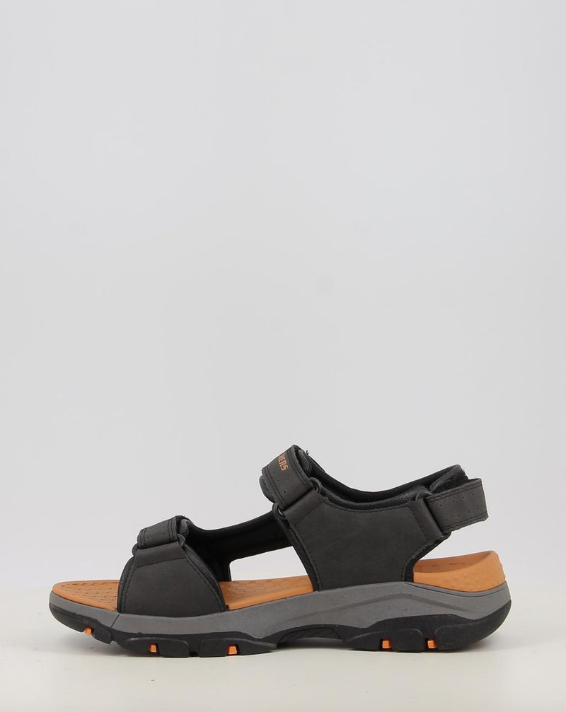 Sandali SKECHERS RELAXED FIT: TRESMEN - HIRANO 204106 nero