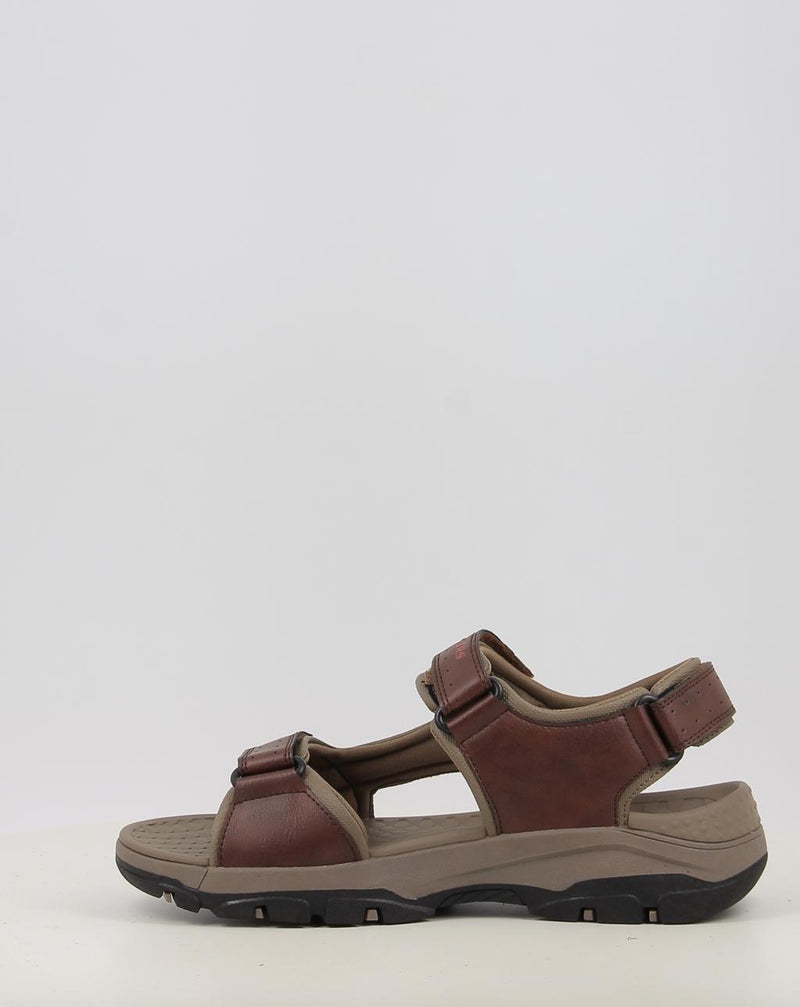 Sandali SKECHERS RELAXED FIT: TRESMEN - HIRANO 204106 marrone