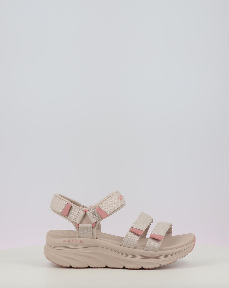 Sandali SKECHERS D'LUX WALKER SANDAL - SEA-SCAPE 119826 taupe
