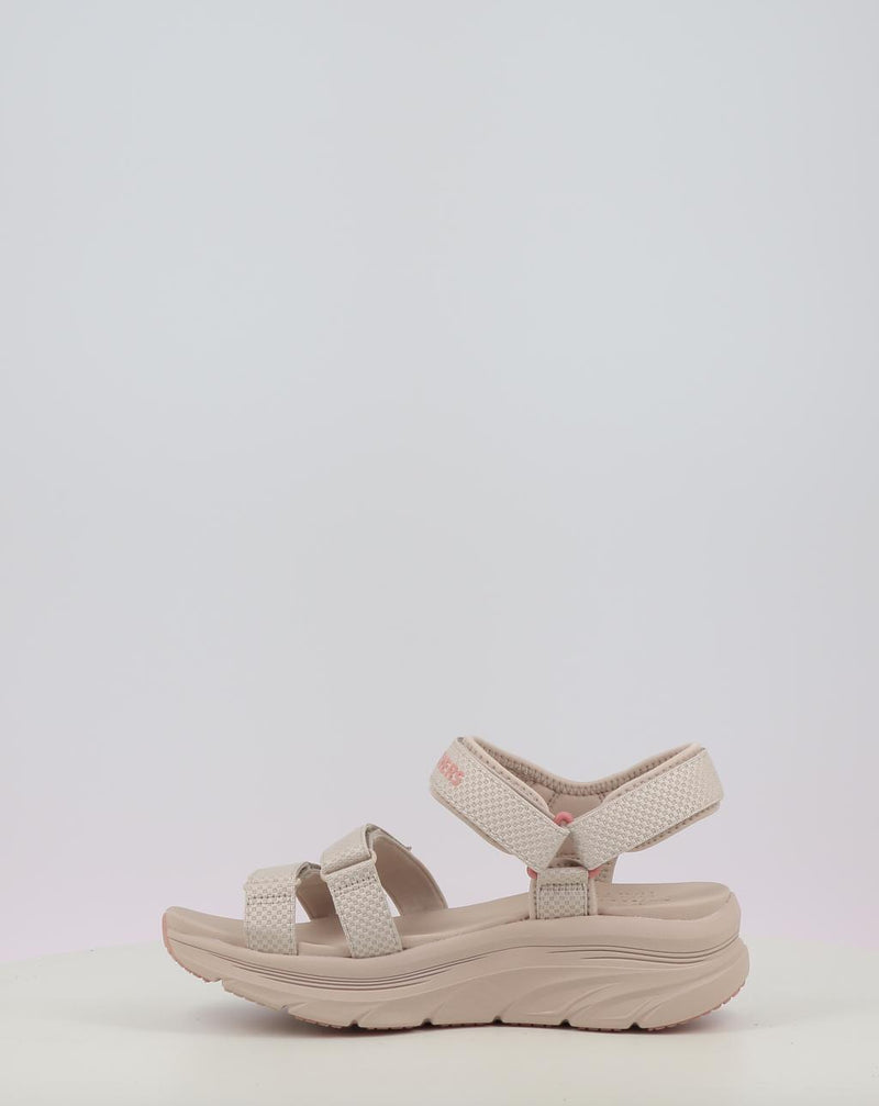 Sandali SKECHERS D'LUX WALKER SANDAL - SEA-SCAPE 119826 taupe
