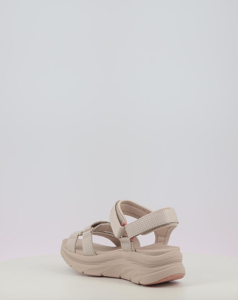 Sandali SKECHERS D'LUX WALKER SANDAL - SEA-SCAPE 119826 taupe