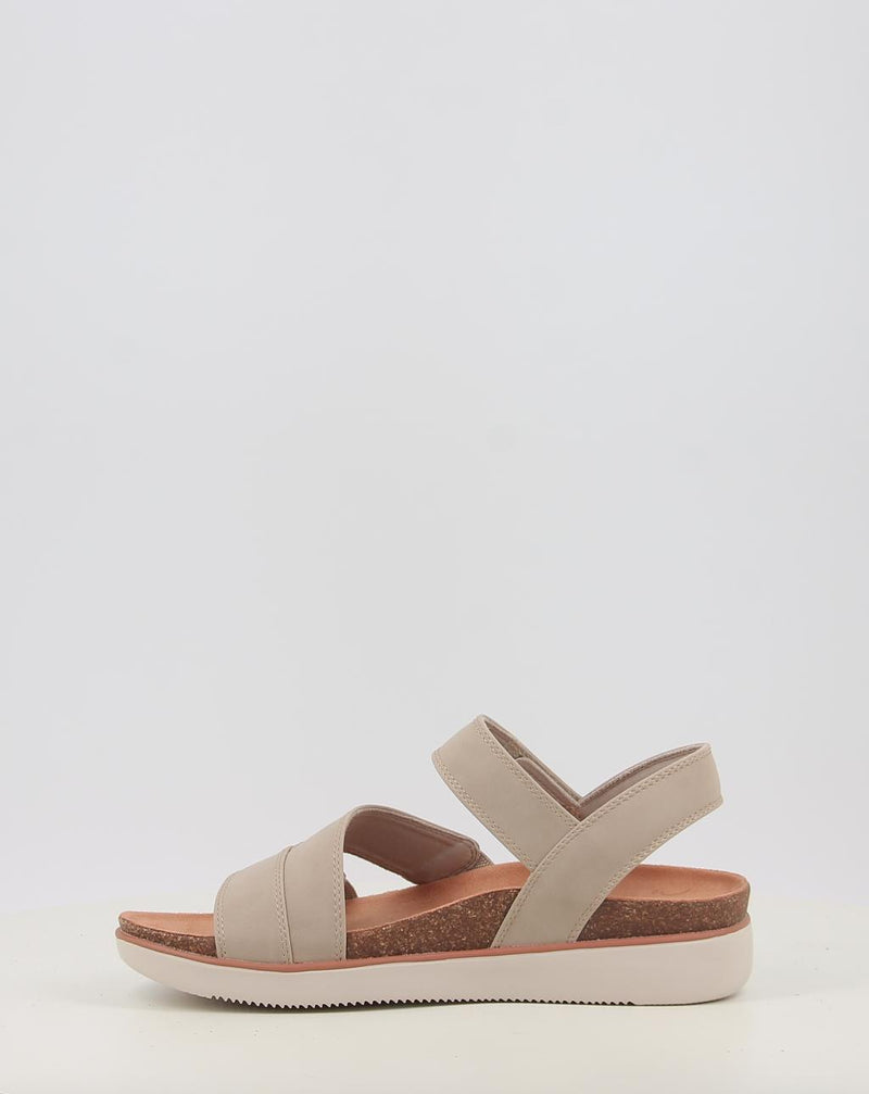 Sandali SKECHERS LIFTED COMFORT 163252 taupe