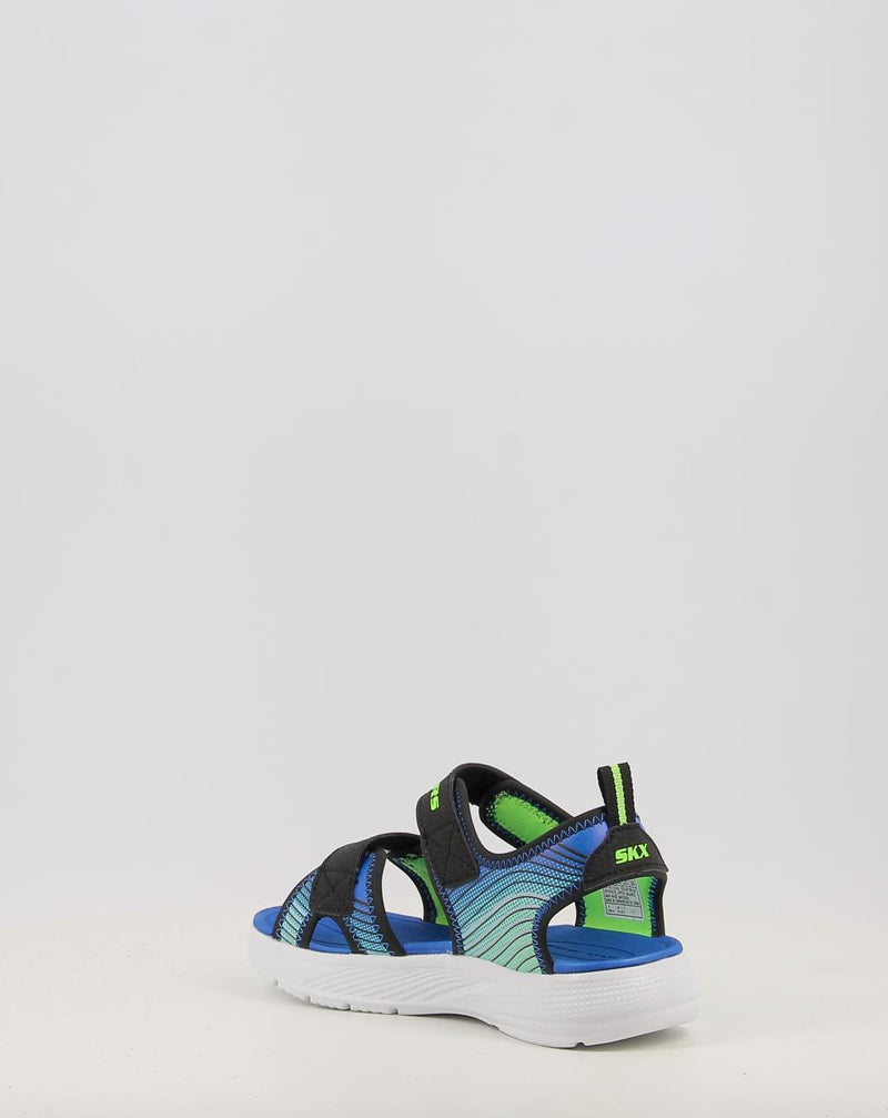 Sandali SKECHERS MICROSPEC-SPLASH blu