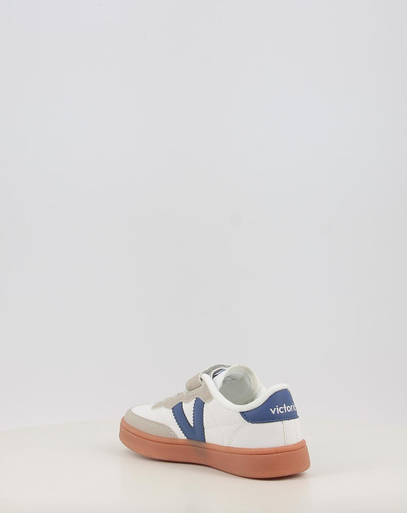 Sneakers VICTORIA OSLO EFECTO PIEL & COLOR 1256102 bianco