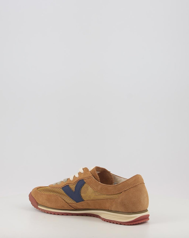 Sneaker VICTORIA SATURNO & REJILLA MULTICOLOR 1158106 cuoio